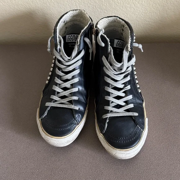 Golden Goose Blue Sneakers. EUC. - Picture 1 of 10